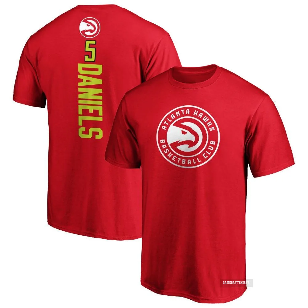 Dyson Daniels Atlanta Hawks ＃5 Red Backer T-Shirt