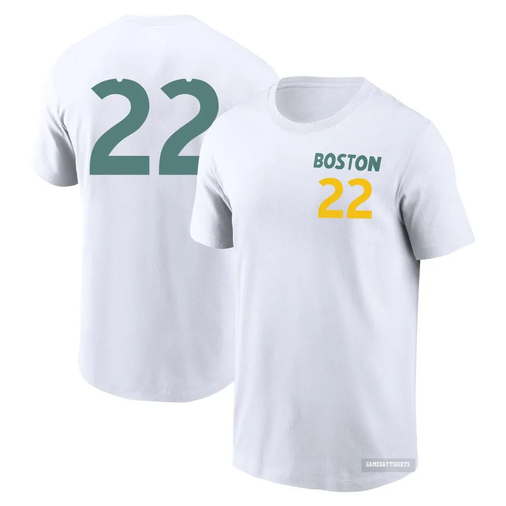 Garrett Whitlock Boston Red Sox ＃22 White 2025 City Connect T-Shirt
