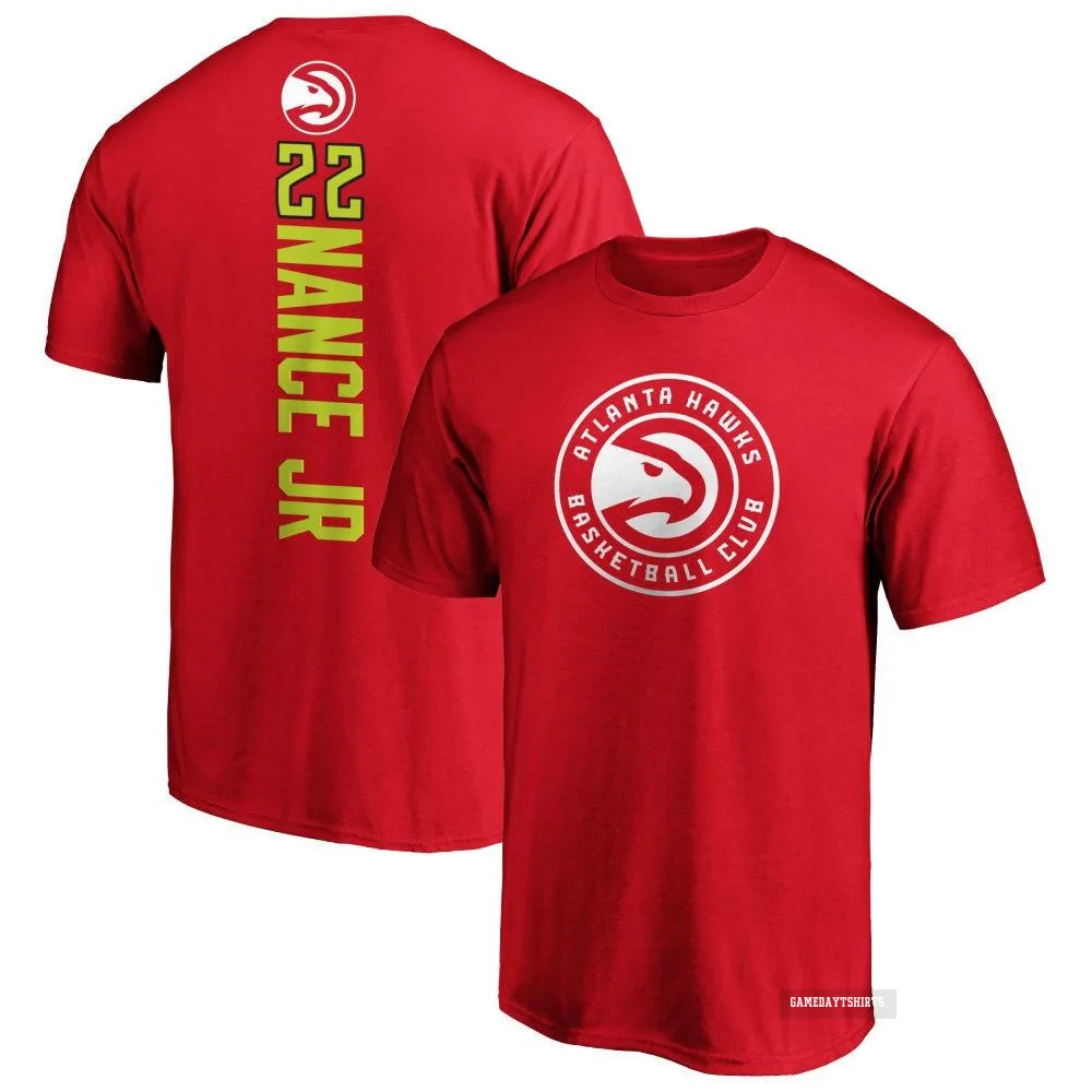 Larry Nance Jr. Atlanta Hawks ＃22 Red Backer T-Shirt