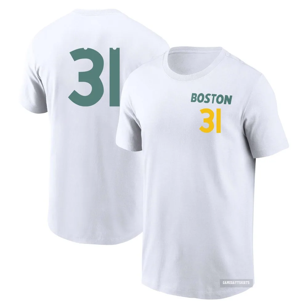 Liam Hendriks Boston Red Sox ＃31 White 2025 City Connect T-Shirt