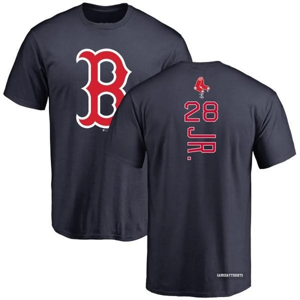 Robbie Ross Jr. Boston Red Sox ＃28 Navy Backer T-Shirt