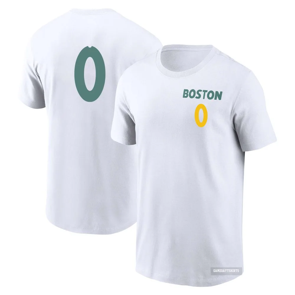 Walker Buehler Boston Red Sox ＃0 White 2025 City Connect T-Shirt